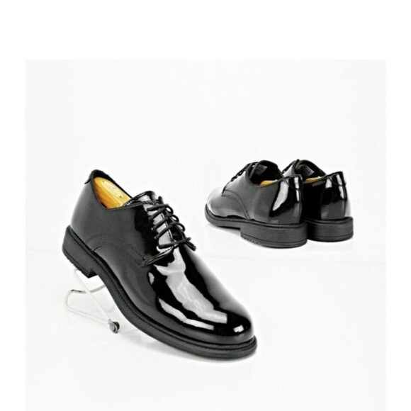 Law Pro Military Law Enforcement FX074 Gloss Oxford Shoes Mens